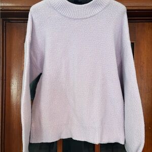 CALIA by Carrie Underwood Cream Turtleneck Sweater